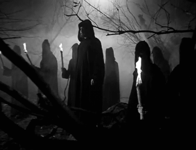 Gif animé gothique rituel